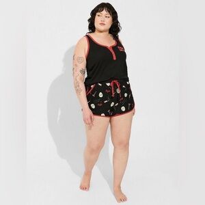 Warner Bros Friday The 13th Henley Sleep Tank